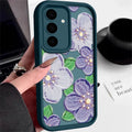 Oil Painting Flower Soft Case For Samsung Galaxy