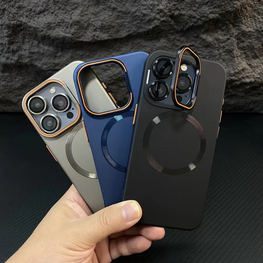 Magnetic Bracket Lens Protector Case
