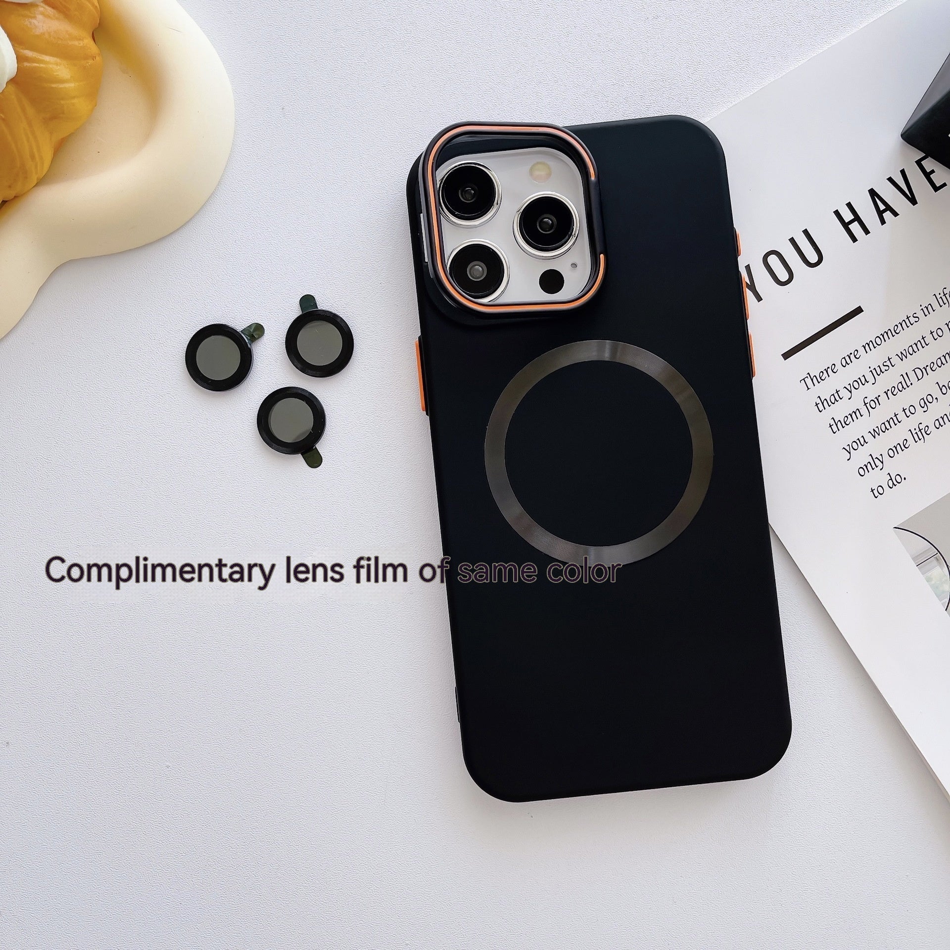 Magnetic Bracket Lens Protector Case