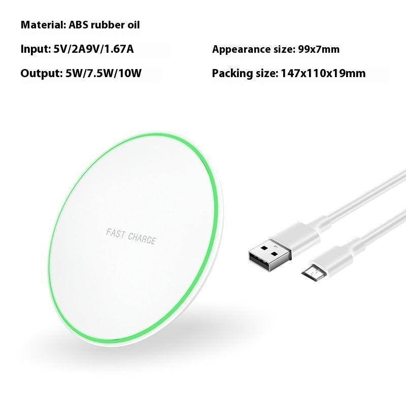 Ultra-Thin Round Wireless Charger